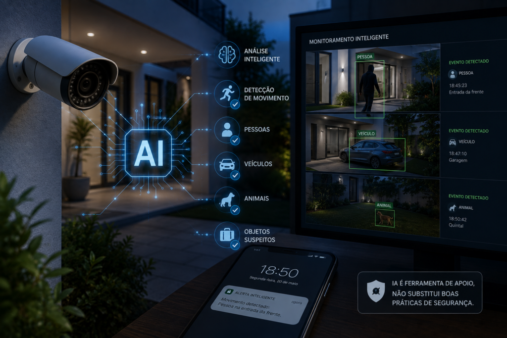 Inteligência artificial aplicada ao monitoramento de segurança por câmeras